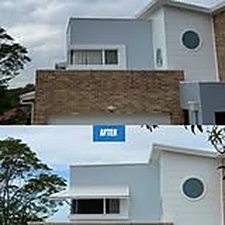 Two-Storey Facade Awning Installation by JM Carpentry